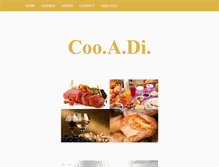 Tablet Screenshot of cooadi.it